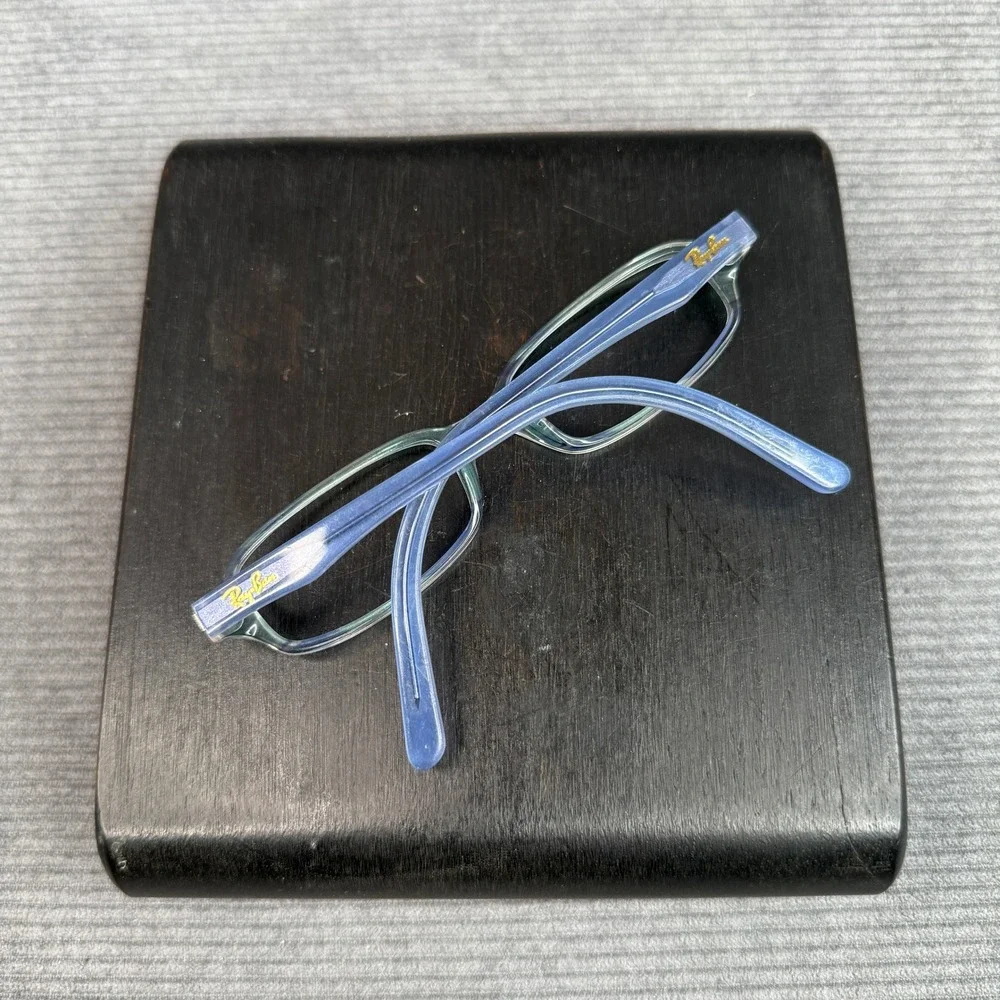 Ray-Ban Junior RY1521 Blue Green Gradient Rectangular Eyeglasses Y2K
